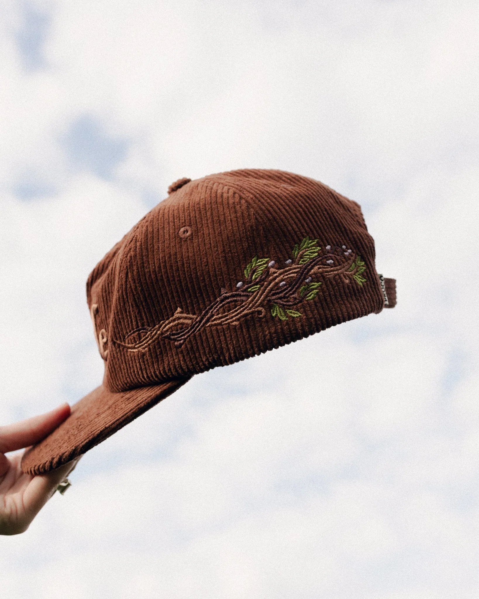 "Abide" Corduroy Hat - Image 3