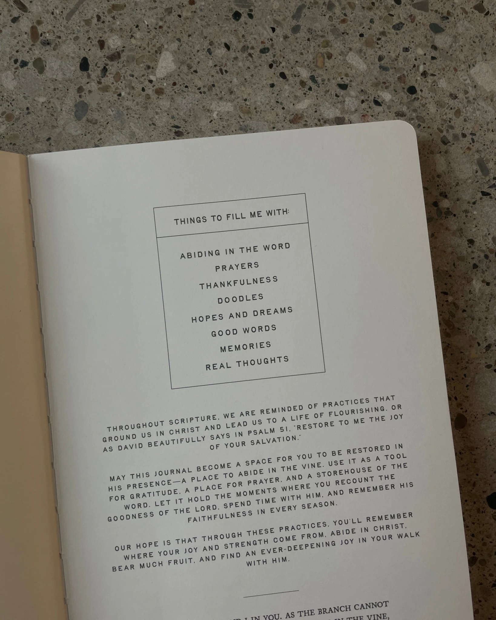 "Abide" Leather Journal - Image 7