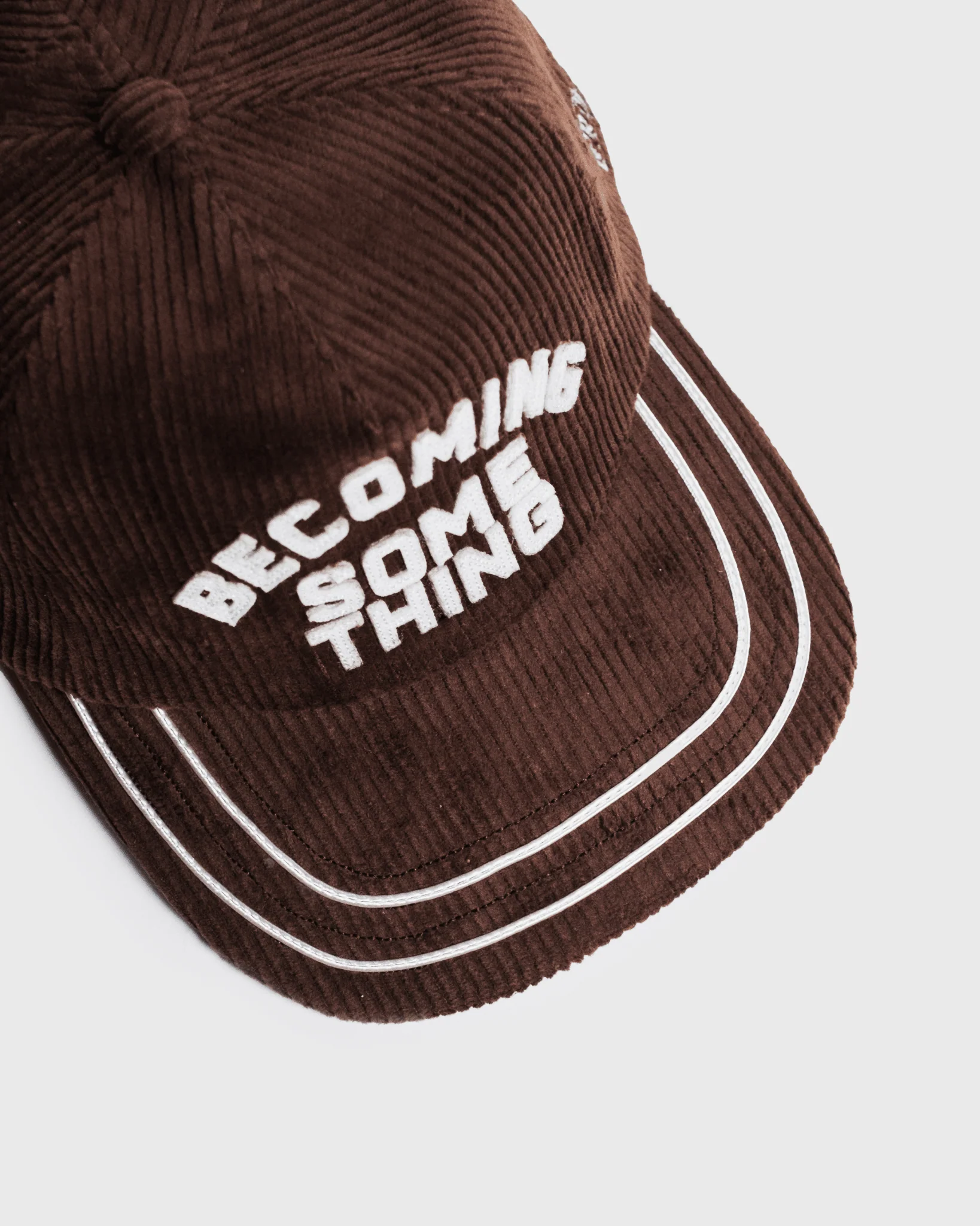"Becoming Something" Corduroy Hat - Image 3