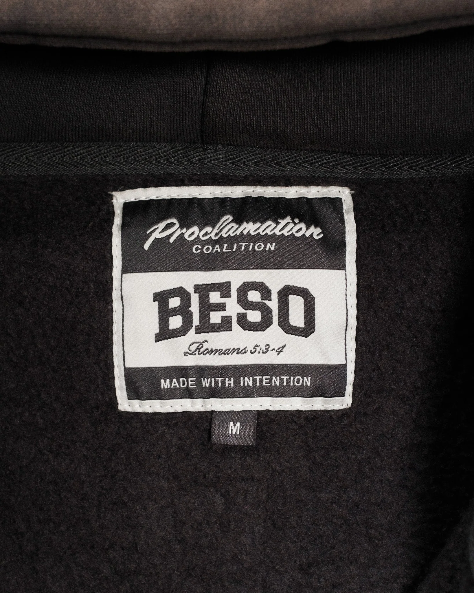 "Becoming Something" Smoke Relaxed Comfort Zip-Up - Image 4