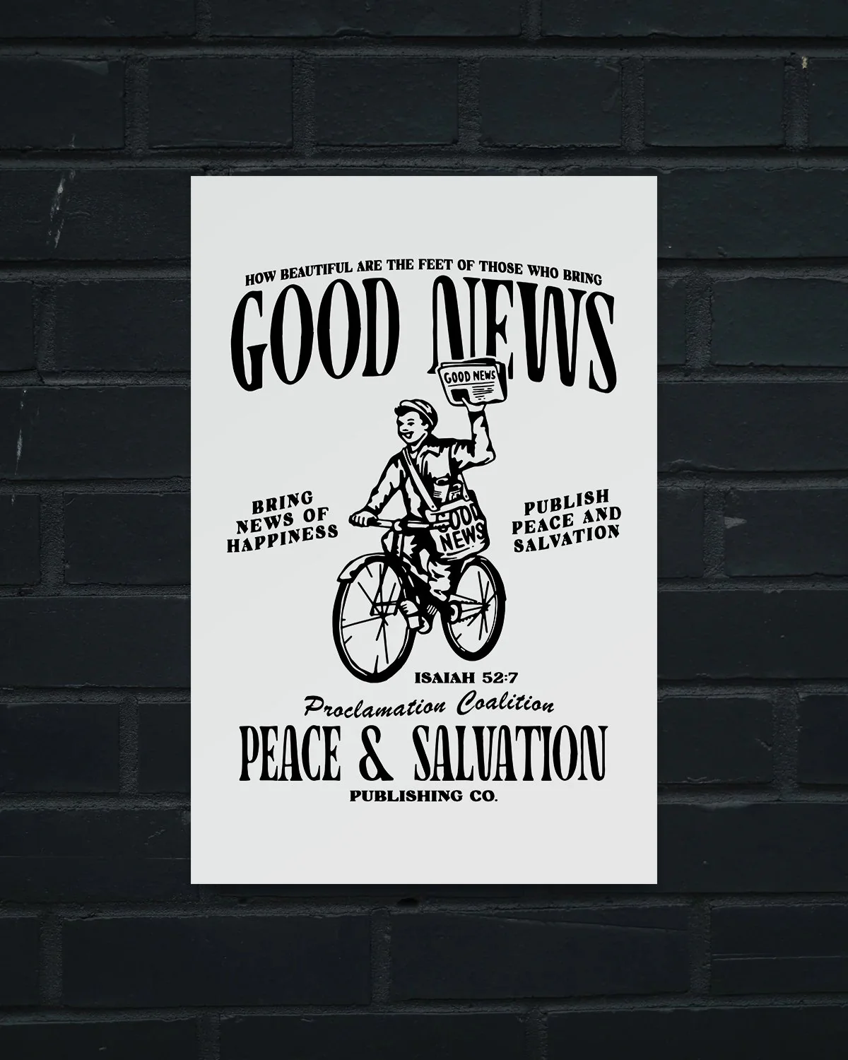 "Bring Good News" Poster - Image 3
