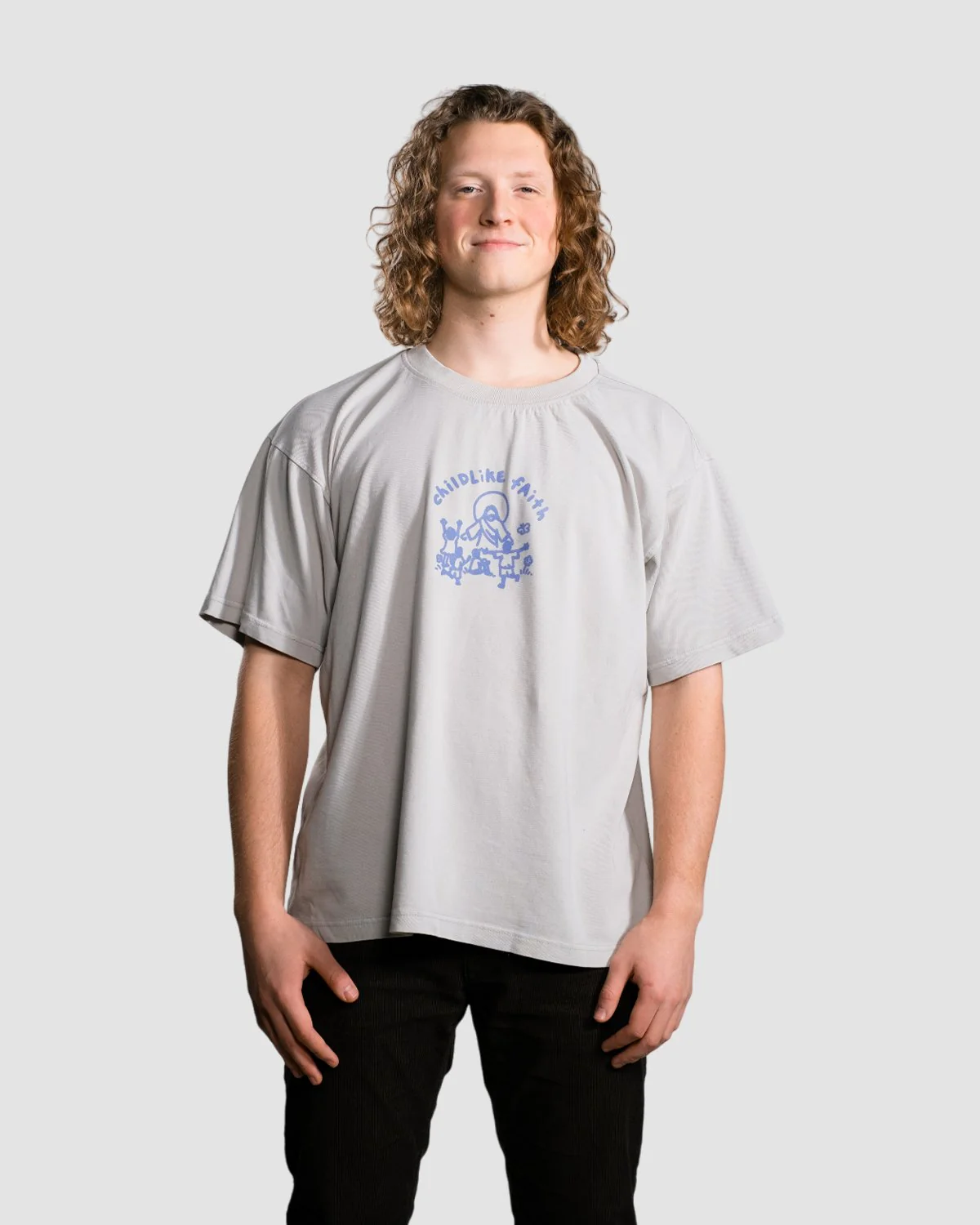 "Childlike Faith" Lunar Heavyweight Tee - Image 5