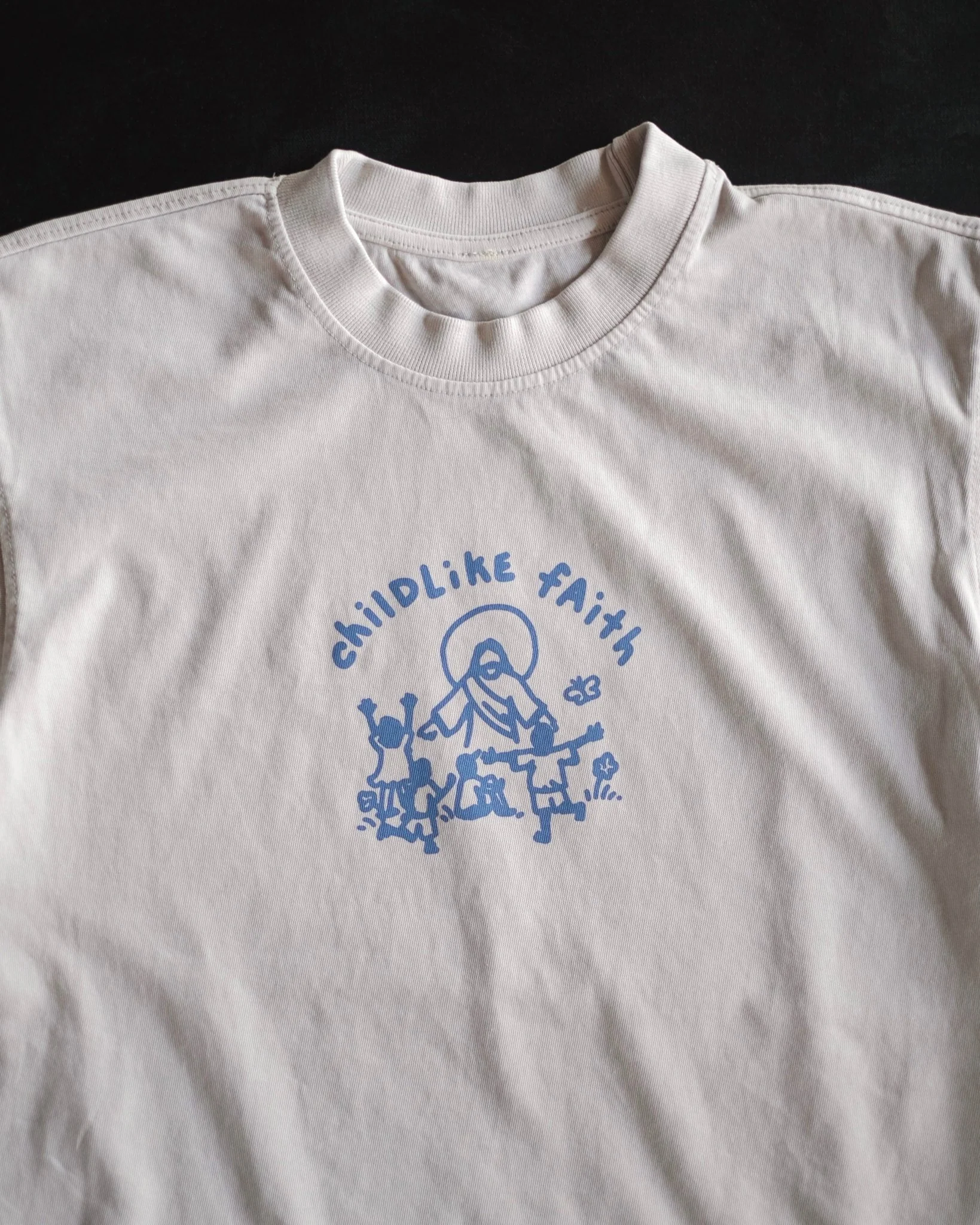 "Childlike Faith" Lunar Heavyweight Tee - Image 6
