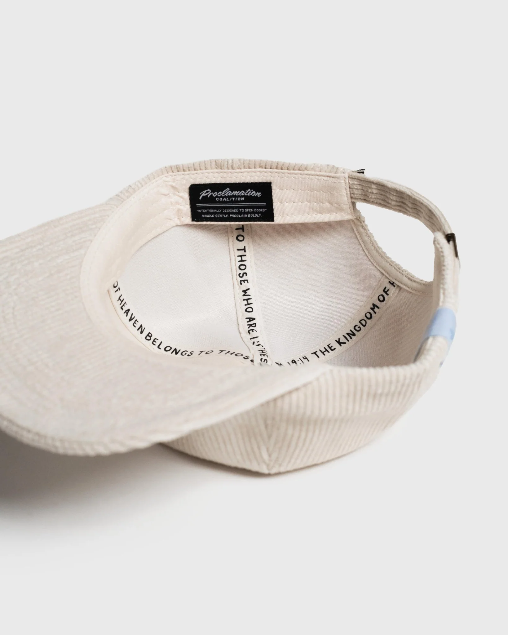 "Childlike Faith" Corduroy Hat - Image 4