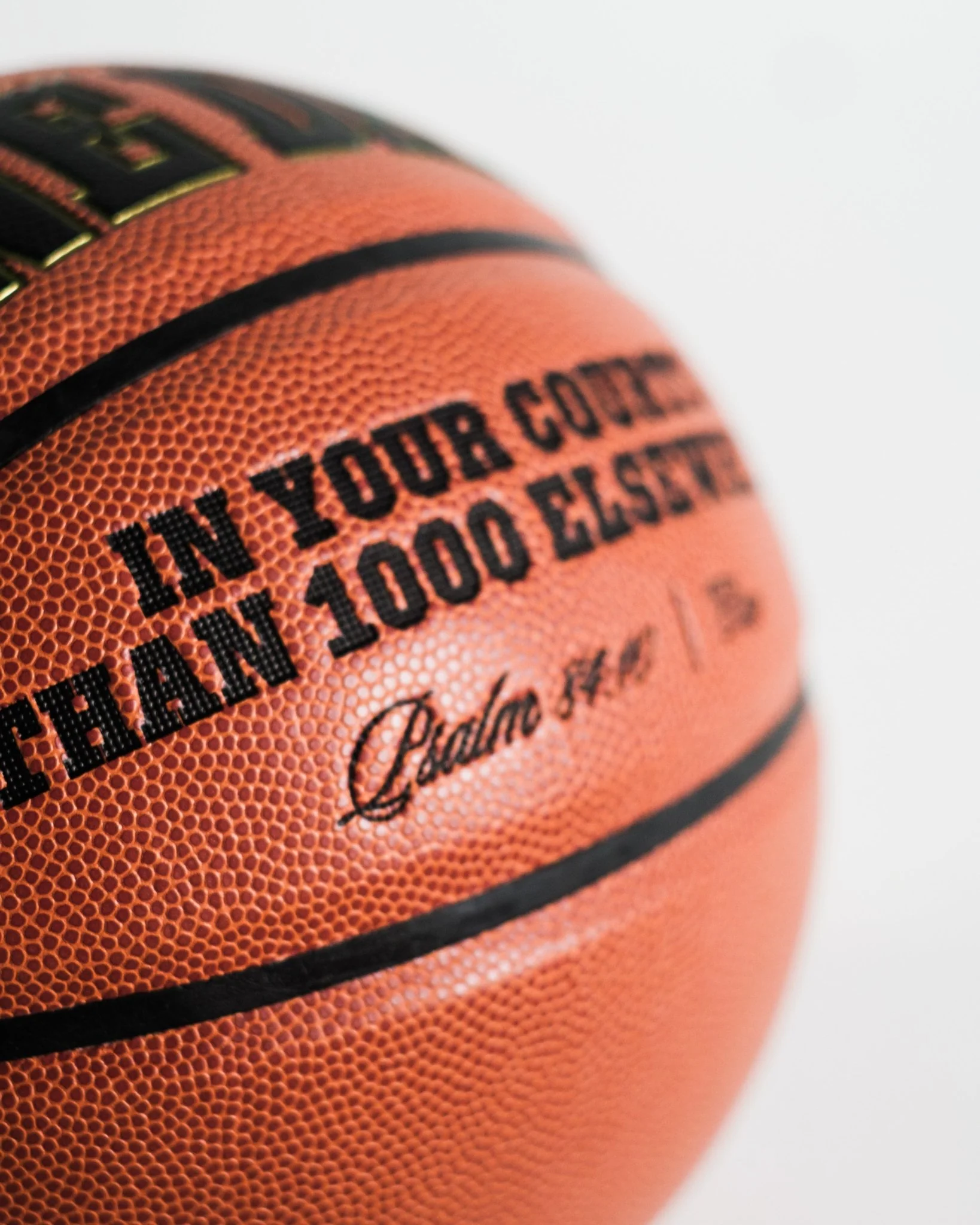"Courts of the Lord" Game Basketball (Limited Edition) - Image 4