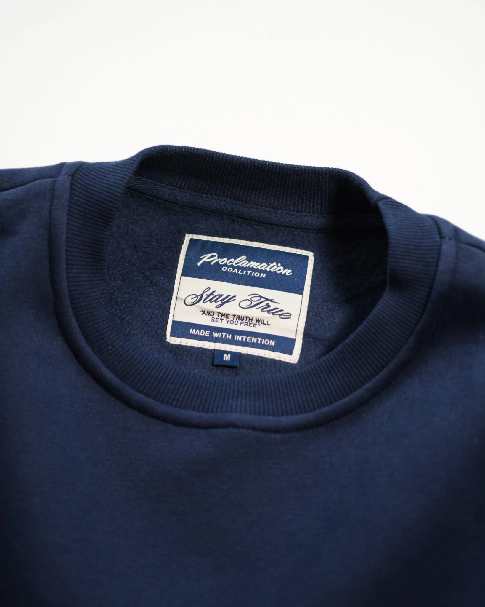 "Dare To Be True" Color-Block Comfort Crewneck - Image 9