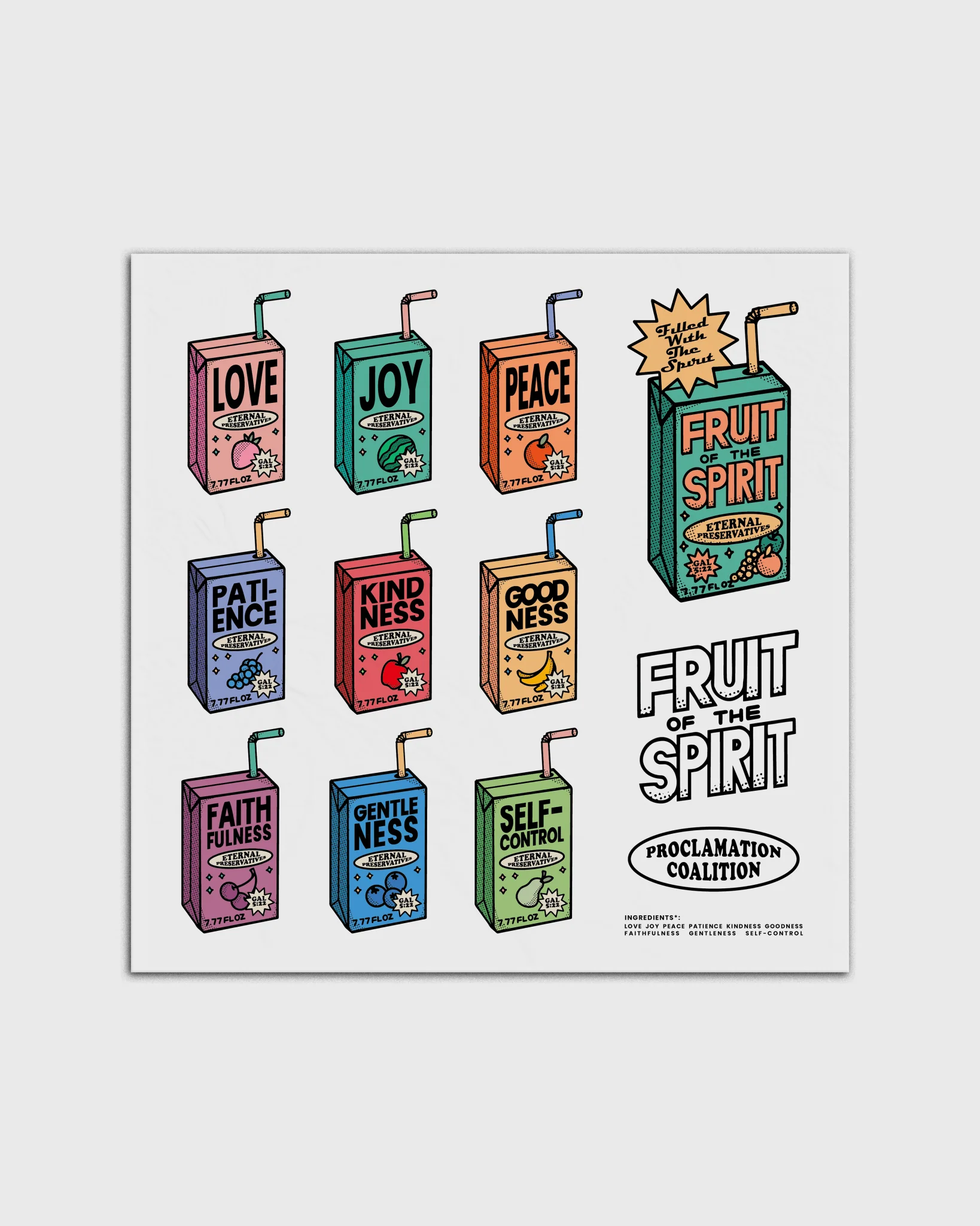 "Juice Box" Stickers - Image 4