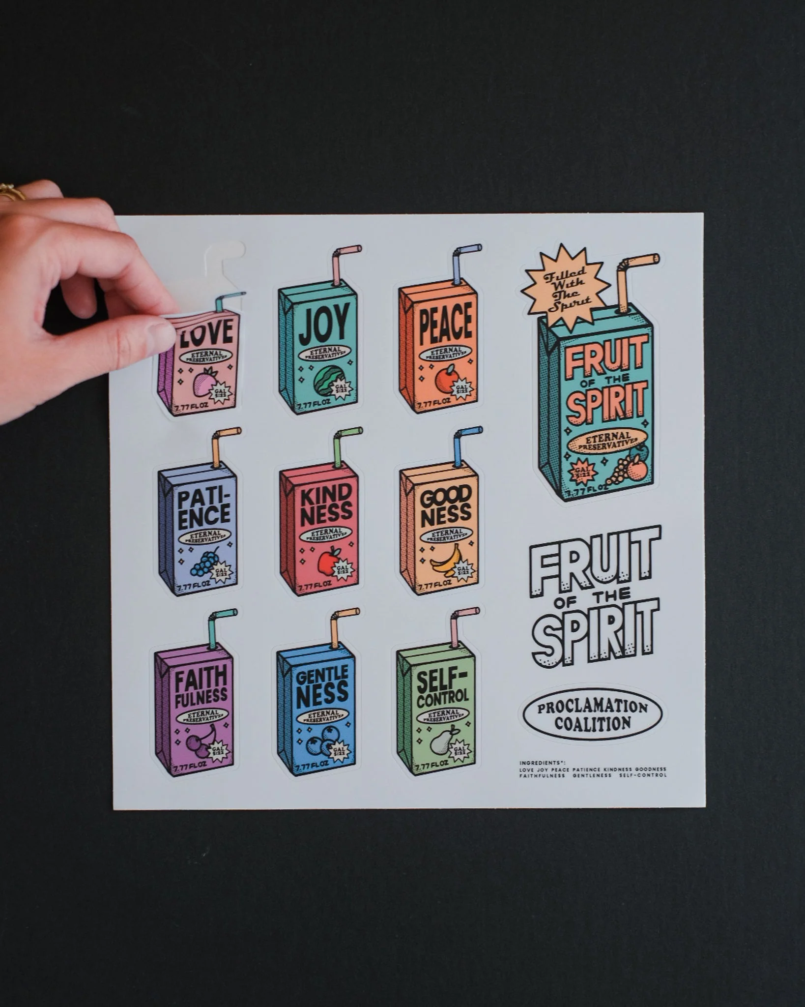 "Juice Box" Stickers - Image 6