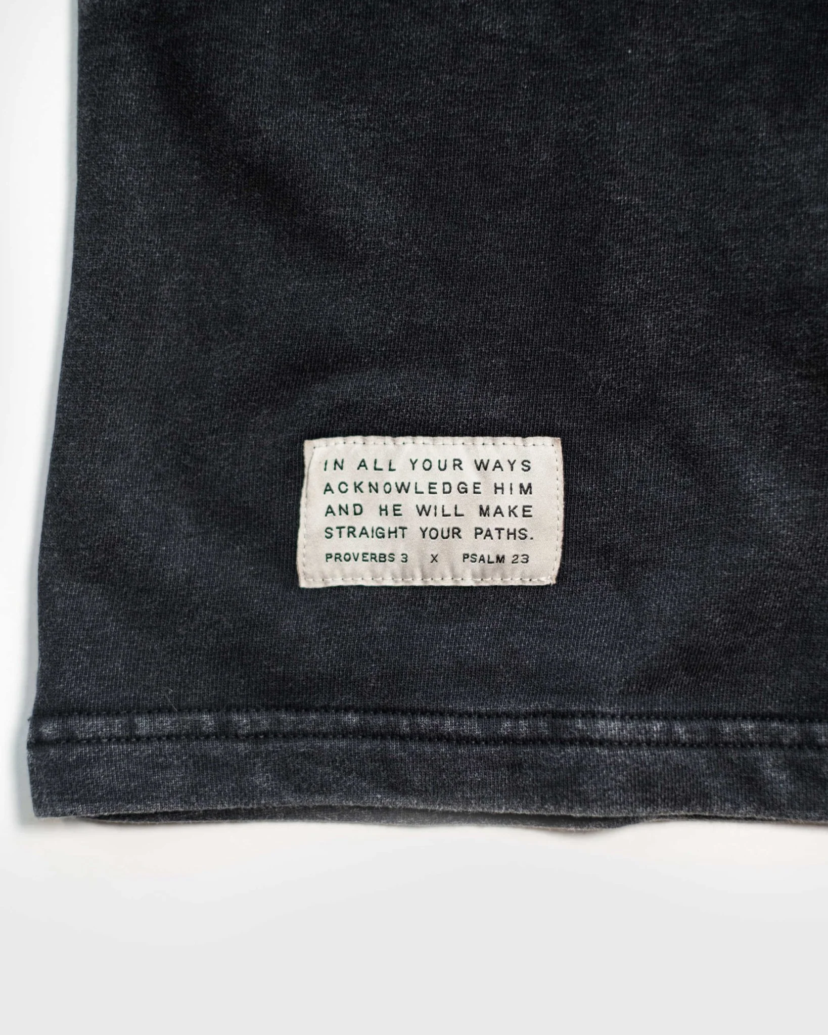 "Good Shepherd" Dark Valleys Heavyweight+ Tee (Puff Print) - Image 8