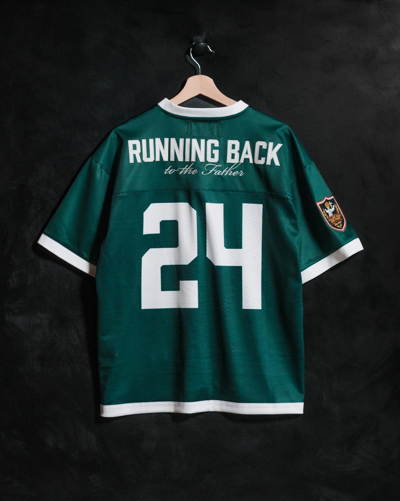 "Homecoming - Luke 15:24" Green Jersey - Image 4