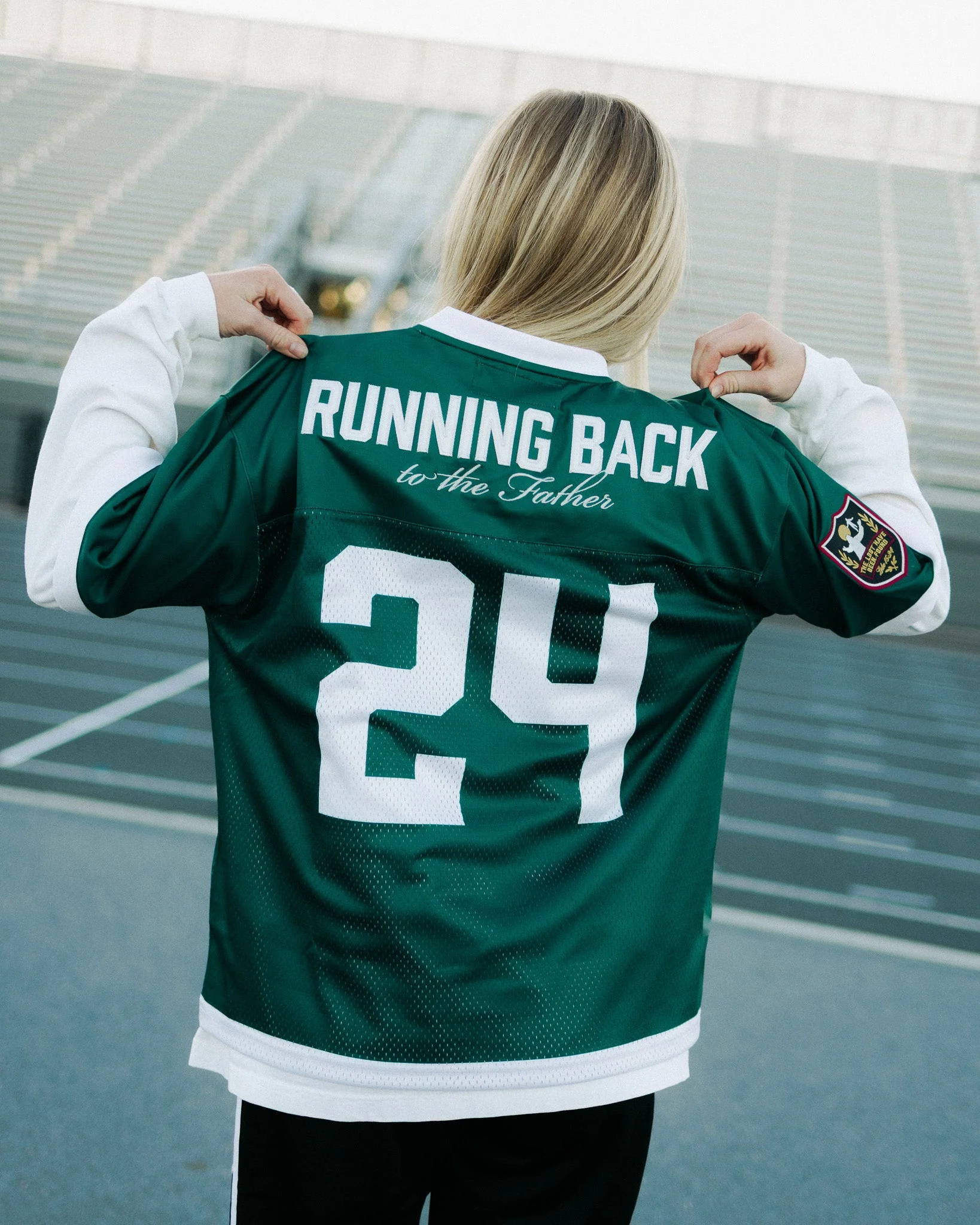 "Homecoming - Luke 15:24" Green Jersey - Image 7