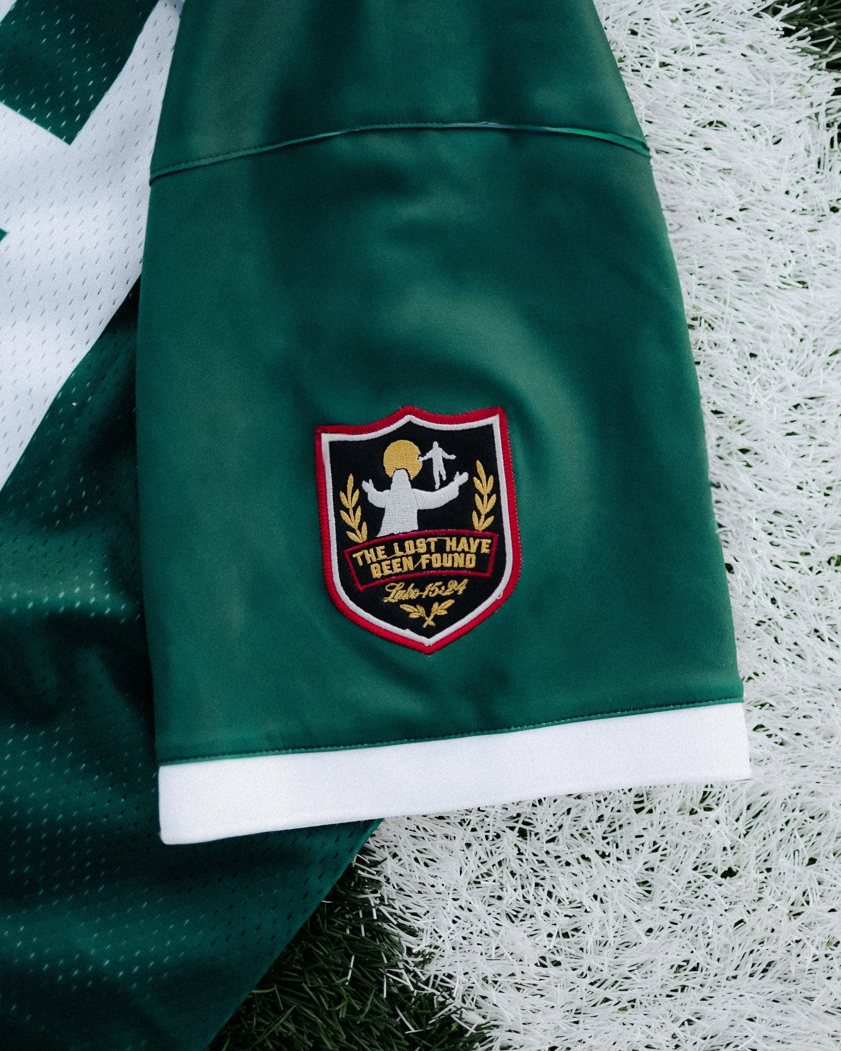 "Homecoming - Luke 15:24" Green Jersey - Image 8