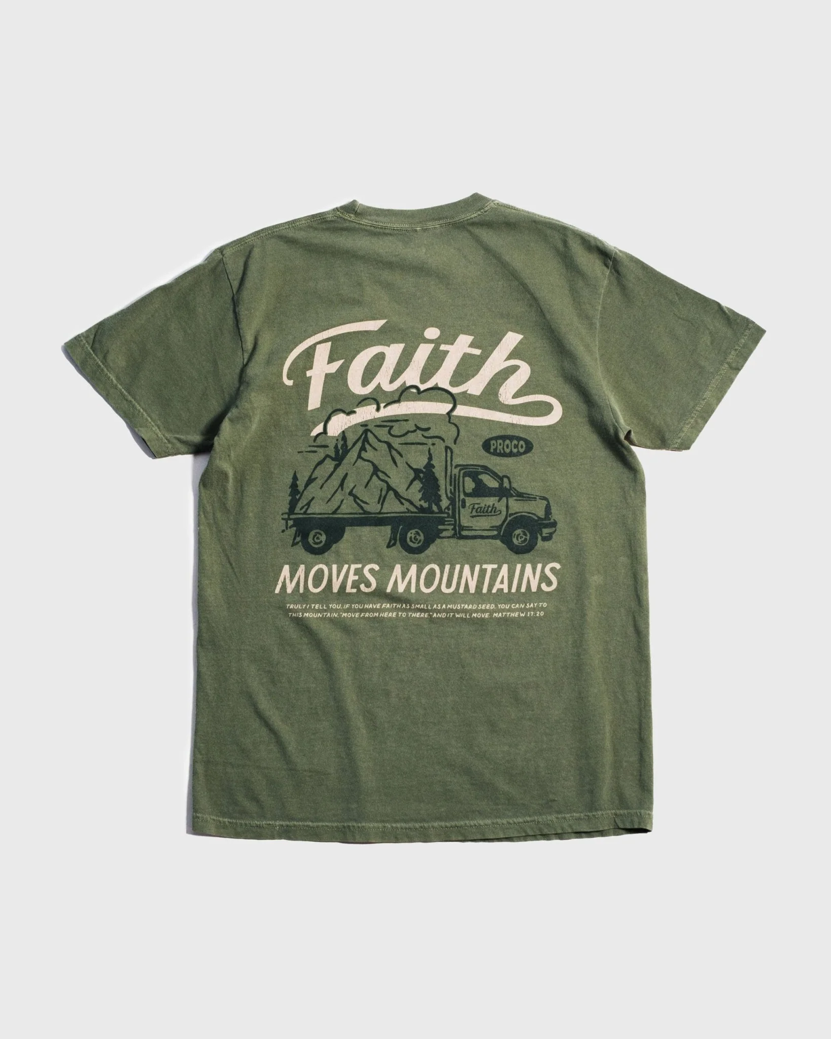 "Mountain Mover" Fern Green Tee - Image 3
