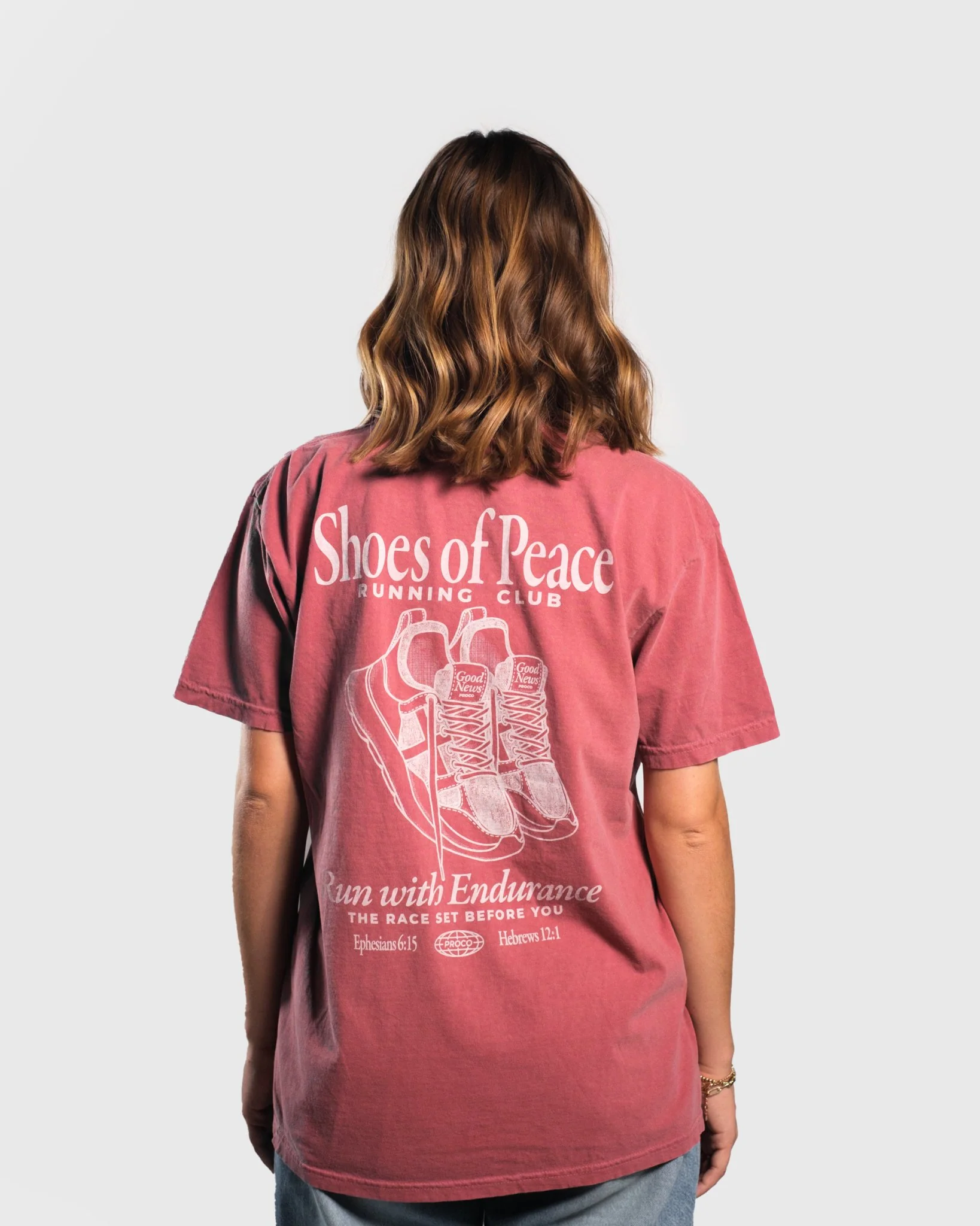 "Run With Endurance" Crimson Tee - Image 7