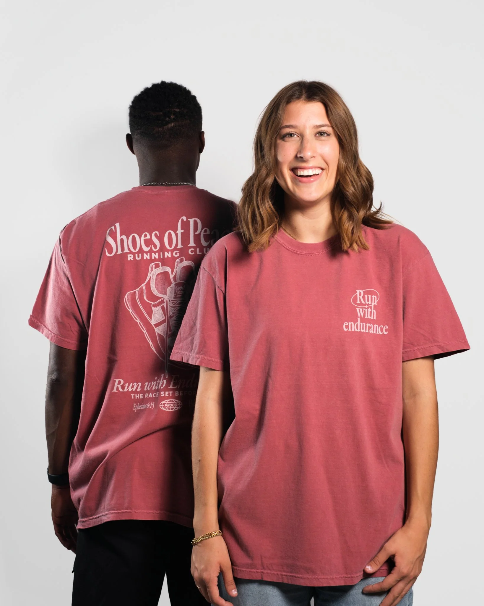 "Run With Endurance" Crimson Tee - Image 9