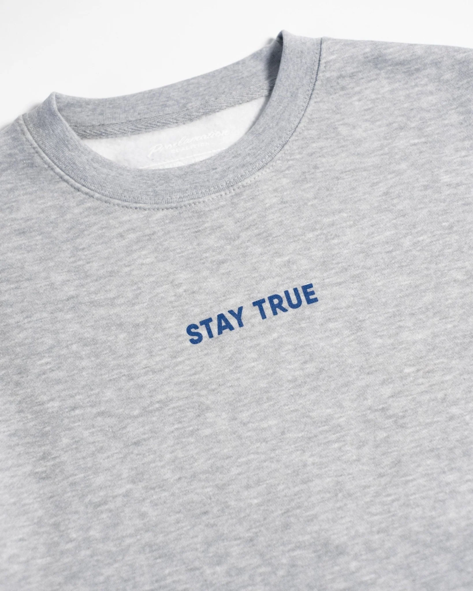"Stand Firm X Stay True" Heather Grey Crewneck (Clear-Out) - Image 10