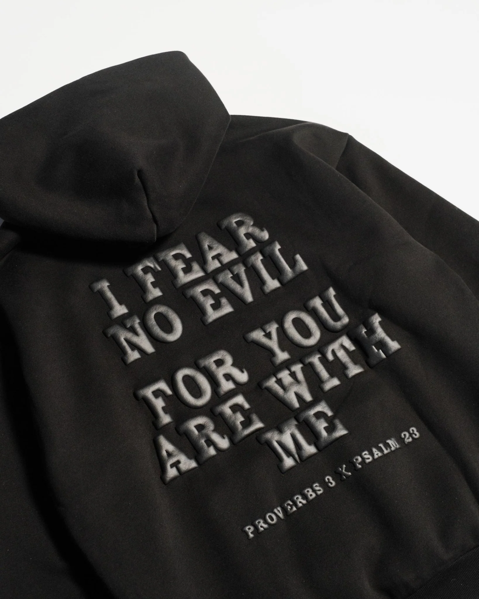 "Good Shepherd" Dark Valleys Comfort Hoodie (Puff Print) - Image 7