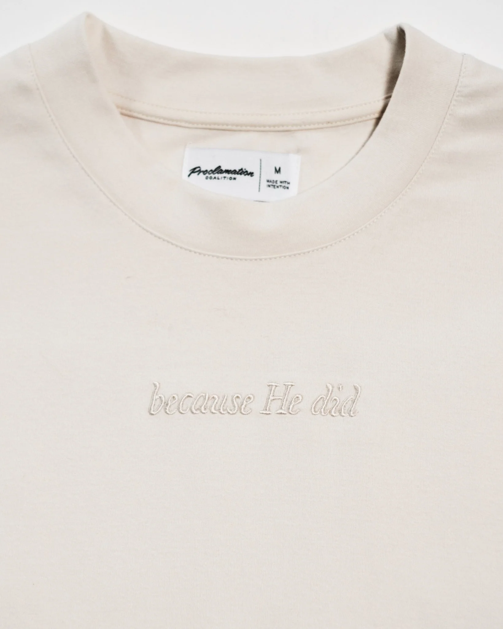 Treat People Like Jesus Died For Them® Monochrome Essential Tee - Image 6
