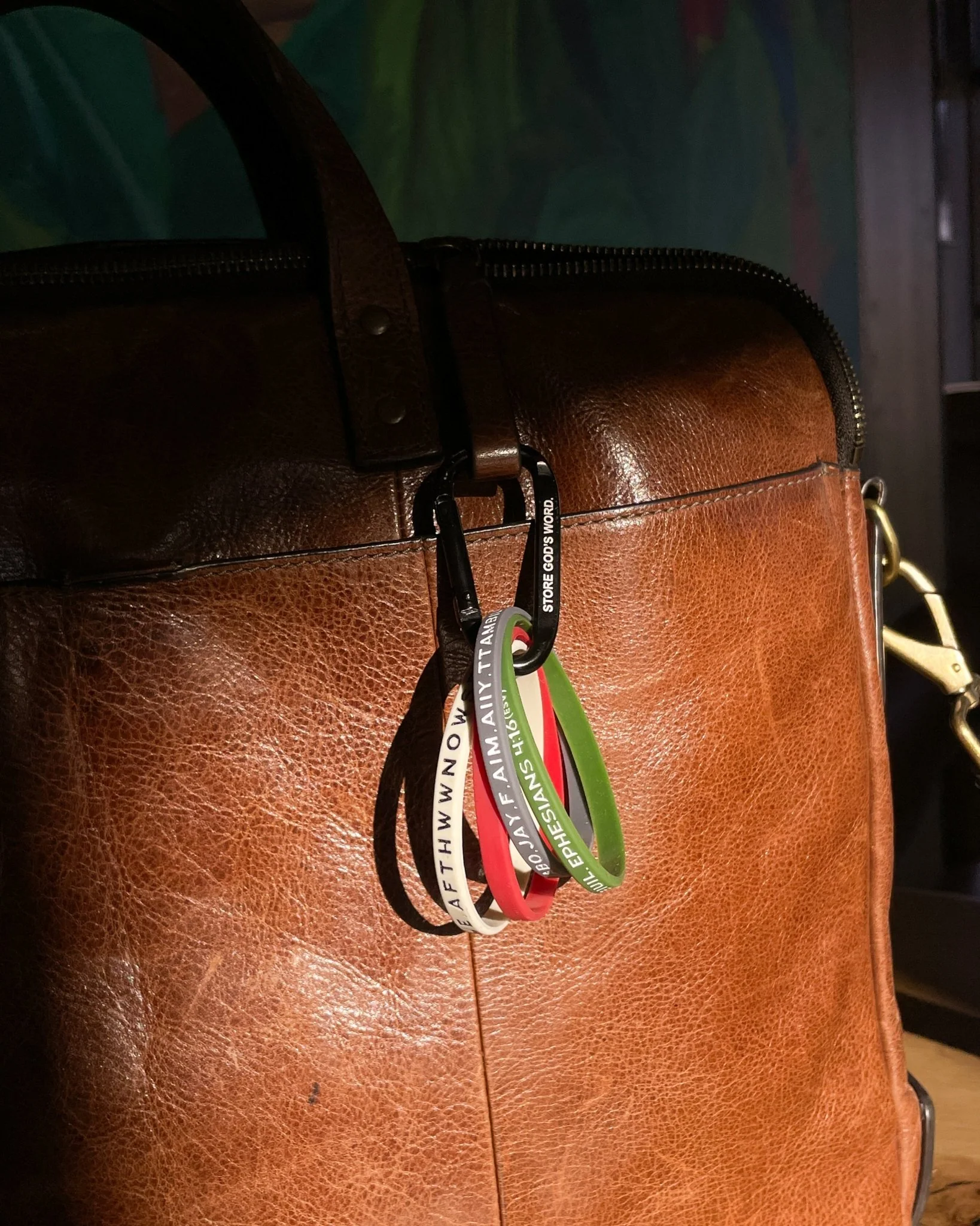 Wristband Carabiner - "Store God's Word" - Image 7
