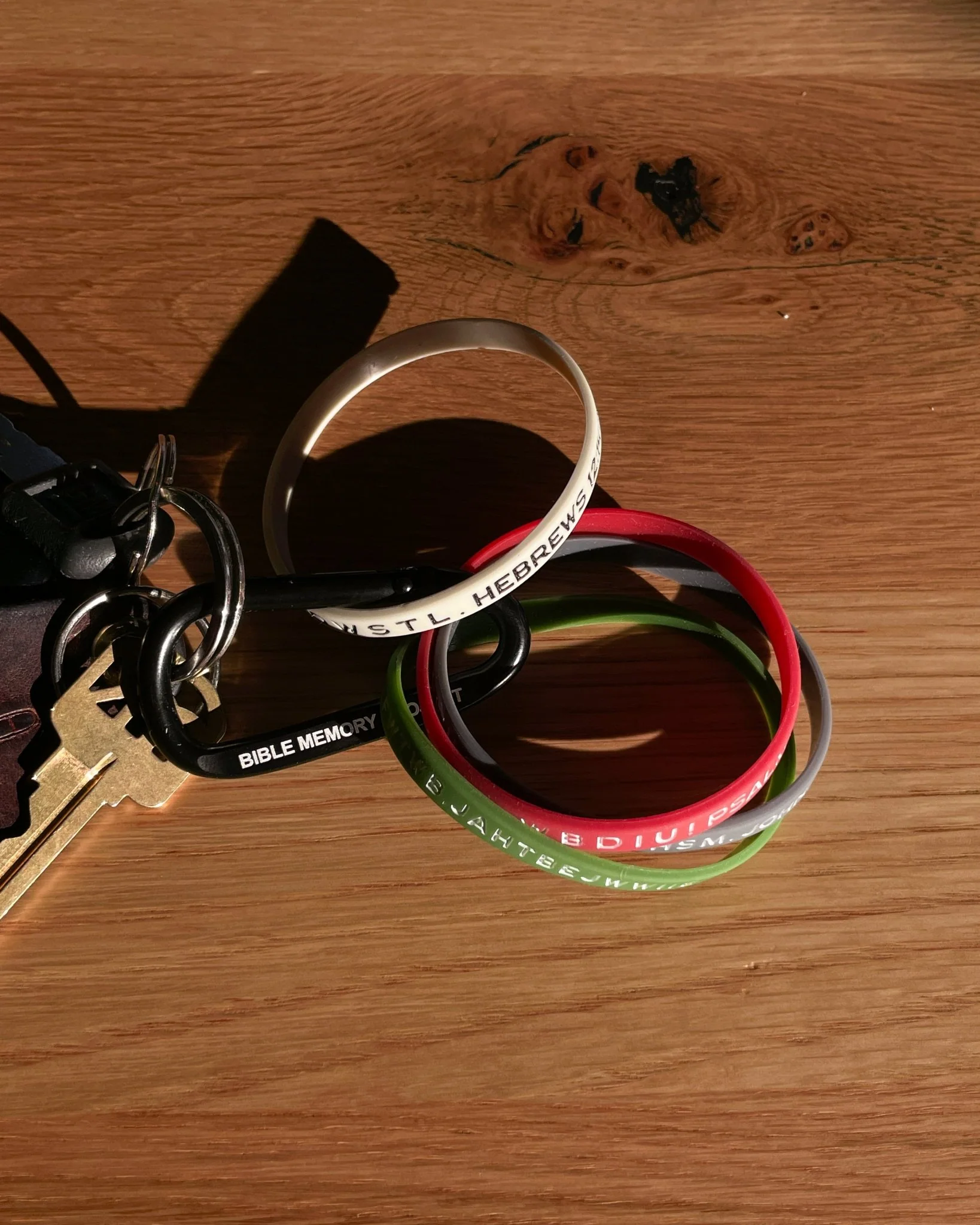 Wristband Carabiner - "Store God's Word" - Image 8