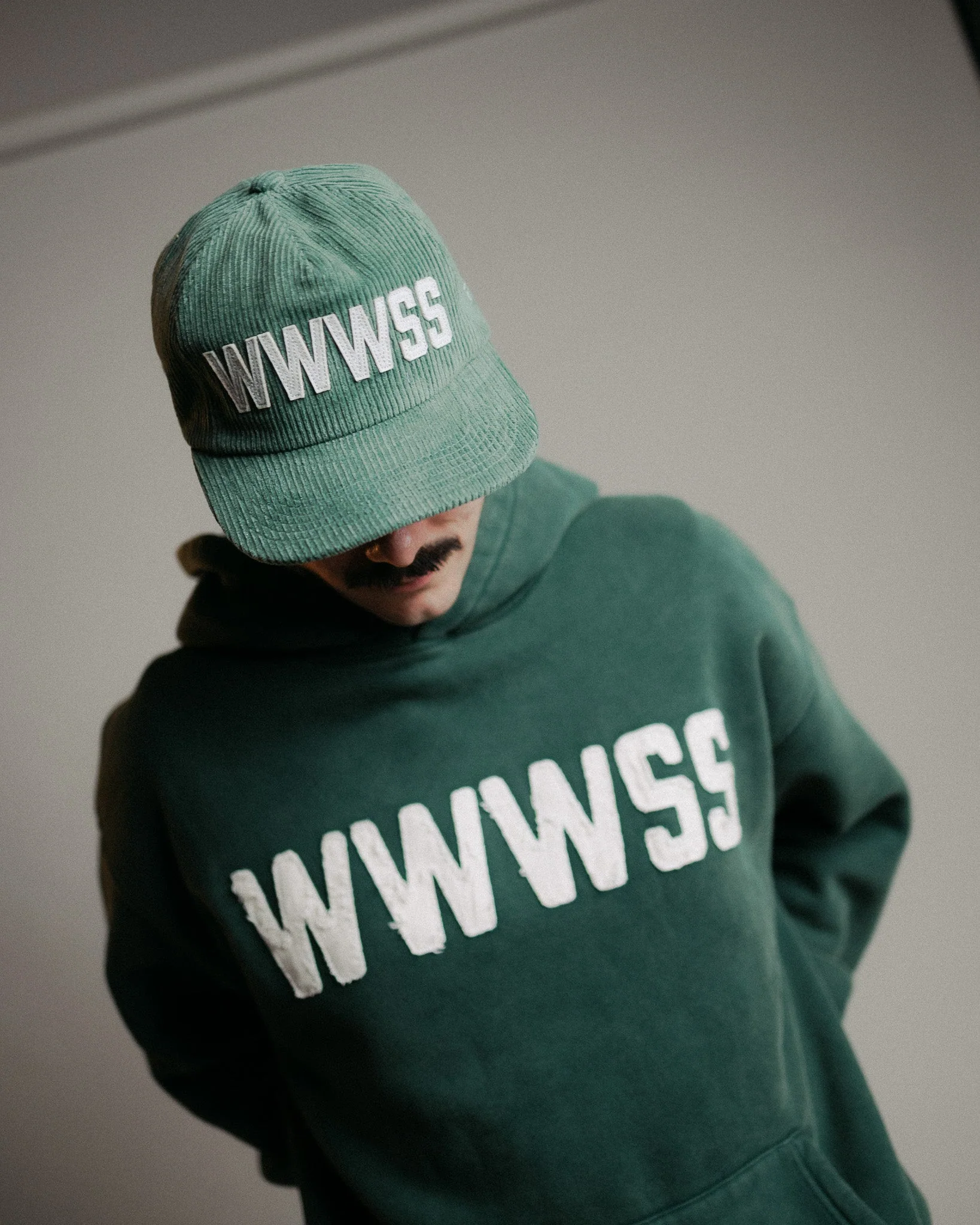 "While We Were Still Sinners" Corduroy Hat - Image 3