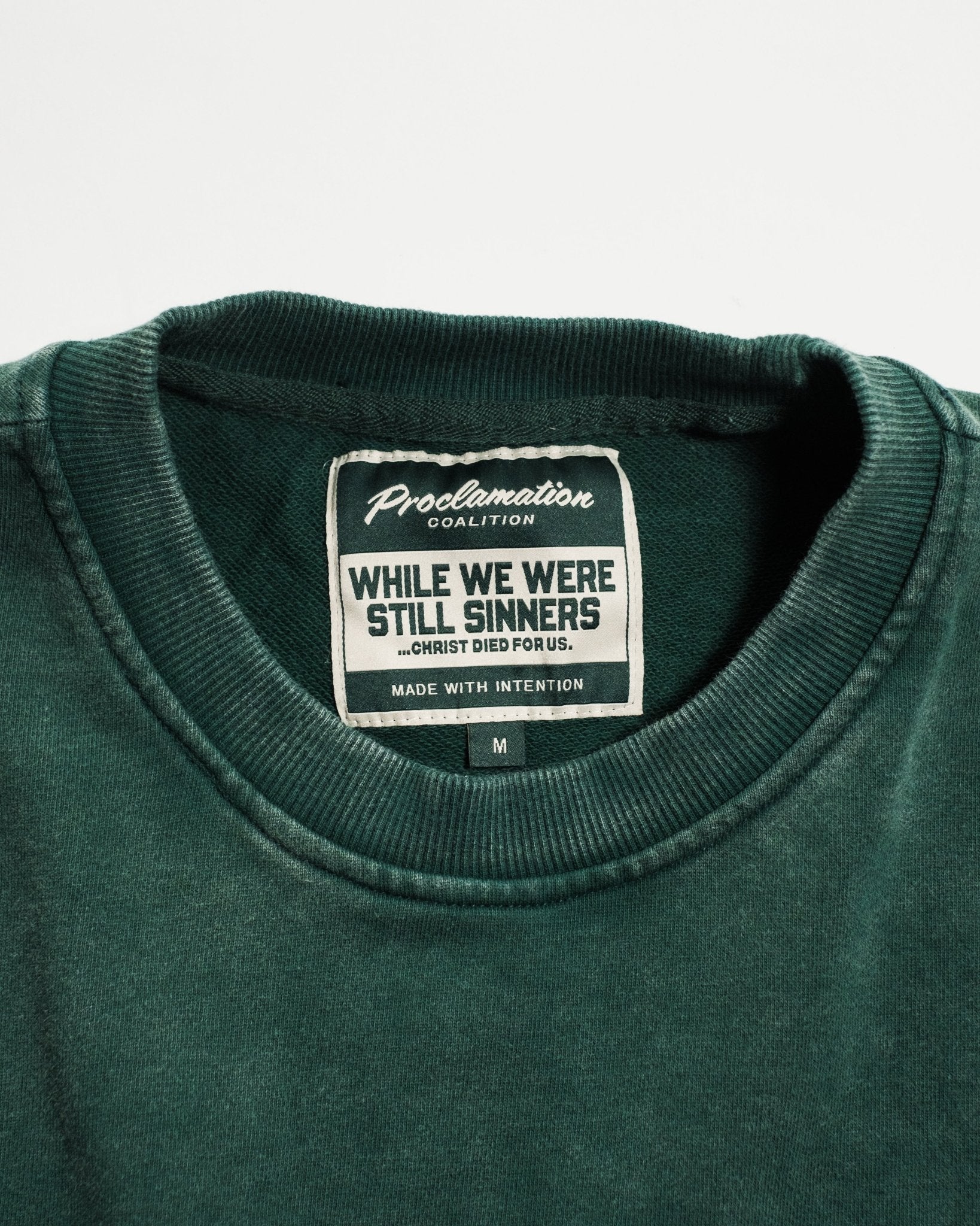 "While We Were Still Sinners" Heavyweight+ Tee - Image 4